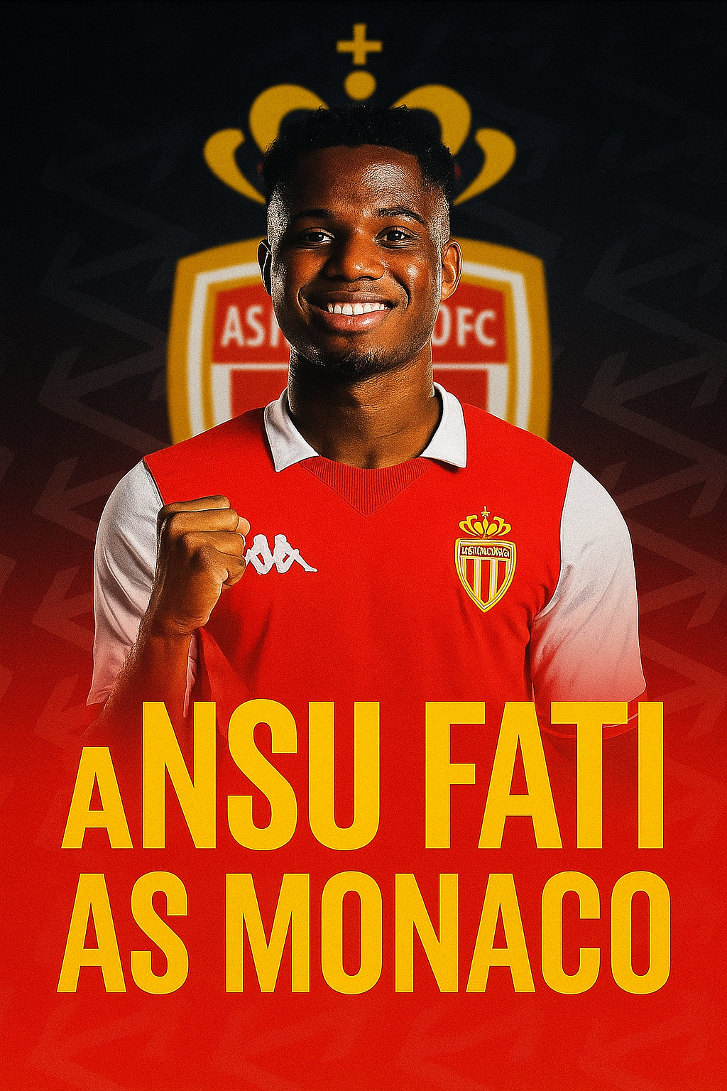 🔴 Ansu Fati Resmi Bergabung dengan AS Monaco